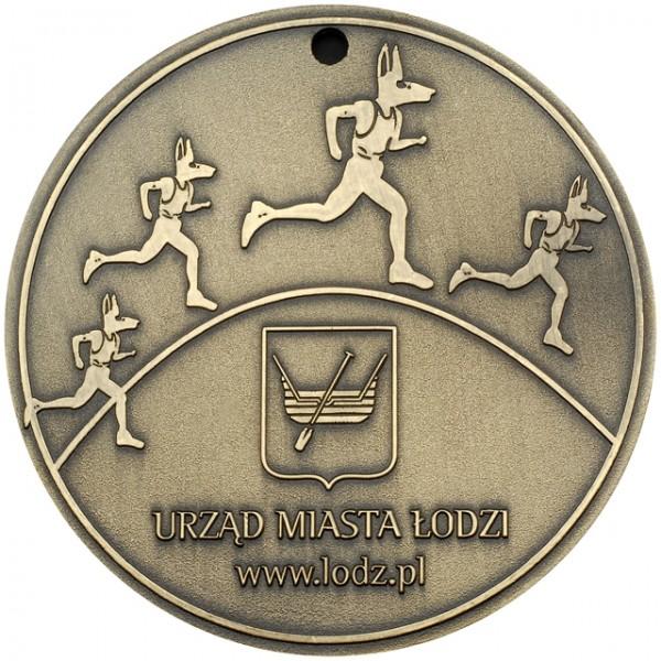 Medal biegaczy Urzędu Miasta w Łodzi