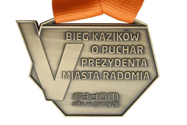 Medal za bieg kazików o puchar Prezydenta Miasta Radomia