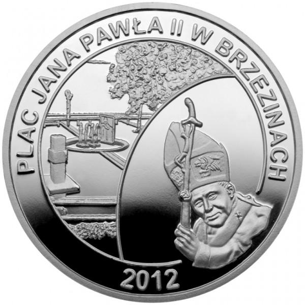 Medal Plac Jana Pawła II w Brzezinach